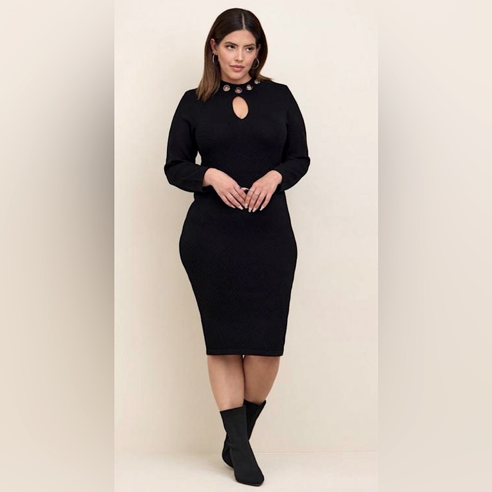 Black Torrid Sweater Dress